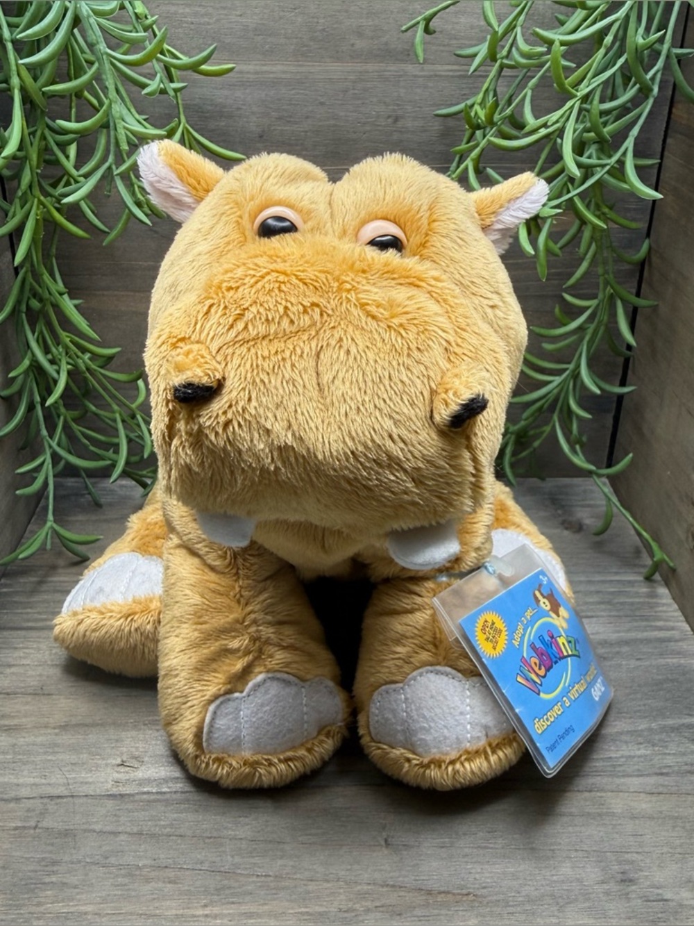 Webkinz Mud Hippo - New With Code